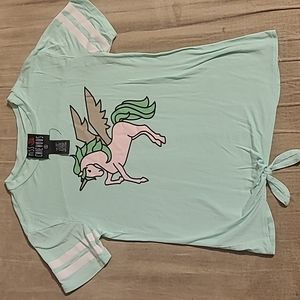 Girls unicorn t shirt
